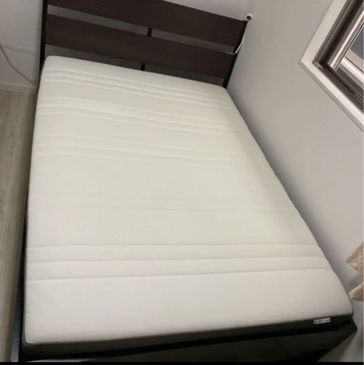 【美品】イケア マットレス ダブルサイズ