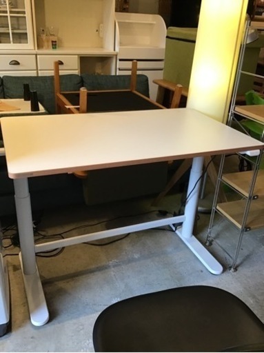 電動昇降デスク　flexispot 学習机　ワークデスク