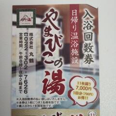 やまびこの湯回数券9回分