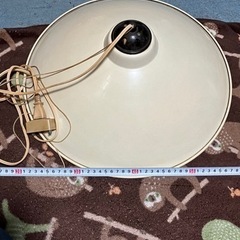売却済！レトロなペンダントライトの画像