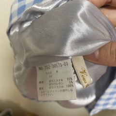 Vous Meme 美品　ギンガムチェック　スカートの画像