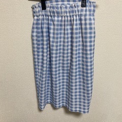 Vous Meme 美品　ギンガムチェック　スカートの画像
