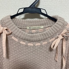 MAJESTIC LEGON 美品　リボン付き　セーターの画像