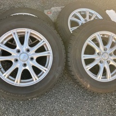 受け渡し決まりました。【美品】バリ溝！195/65R15 ４本スタッドレスホイール付き　