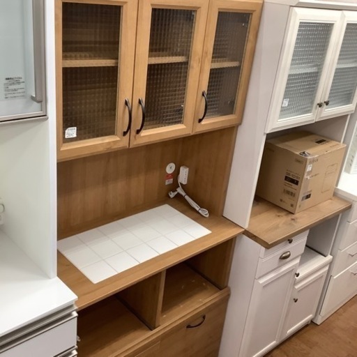 レンジボード　ユーアイ　コチーナ　ブラウン　縦180×横90×奥44