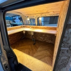 切り替え4WD付き！オシャレキッチンカー！の画像