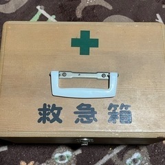 値下げ！昔懐かしいレトロな薬箱