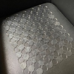 8枚セット　水切りマット　グレー