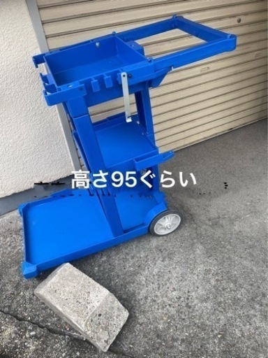 ビルメンカートL ブルー