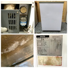 サンヨー 冷水ショーケース BC-60 /キャスター付き ３２L  昭和レトロ  イベント 店舗 業務用 中古の画像