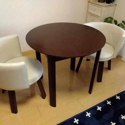ダイニングテーブル円型…値下げ　今月中限定