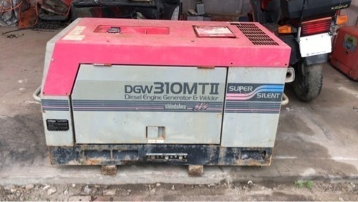新ダイワディーゼルエンジン発電機と溶接機 DGW310MT2