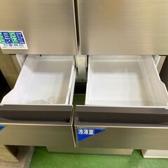 愛品館八千代店】保証充実HITACHI2021年製475L6ドア冷凍冷蔵庫R-H48N