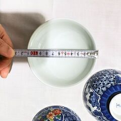 有田焼 昭和 ご飯茶碗 ５個の画像