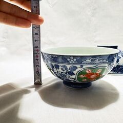 有田焼 昭和 ご飯茶碗 ５個の画像