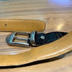 [中古品]a.testoniメンズベルトの画像