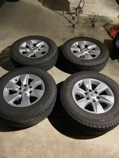 ランドクルーザー　プラド　ミシュラン　純正ホイール