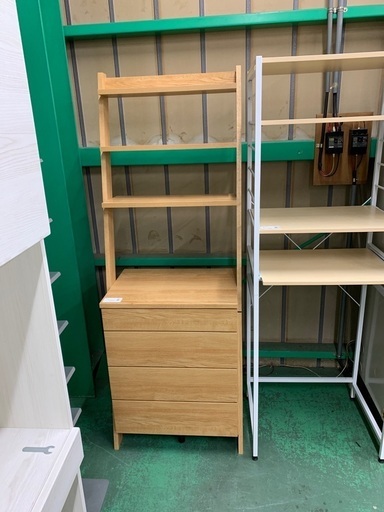 家具ならトレファク吉川店！！　4段チェストラック　ニトリ　エトナ60CR ナチュラル