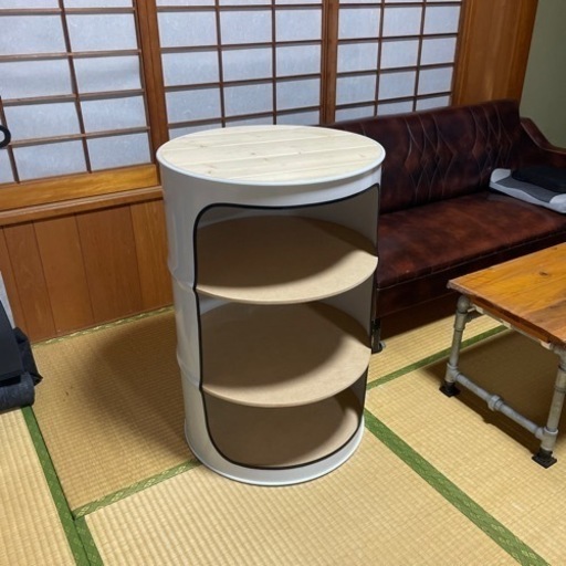 ドラム菅　カウンターテーブル