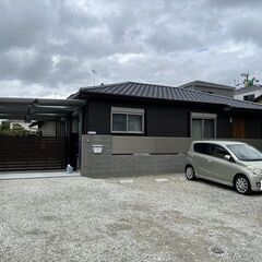 🏡築浅平屋戸建て賃貸　駐車場2台込み　EV車充電器有り🏡