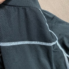 新品未使用　裏起毛　ハイネック　長袖　140 黒  男女兼用の画像