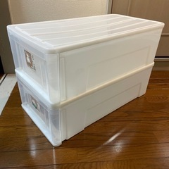 NITORI 押入れケース２個セットの画像