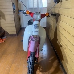 ホンダ HONDA リトルカブ 赤 C50 販売証明書有の画像