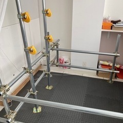 【高強度】単管パイプ パワーラックの画像