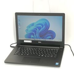 保証付 高速SSD 14型 ノートパソコン DELL Latitude 3460 中古美品 第5世代 Core i3 4GB 無線 Bluetooth カメラ Windows11 Office
