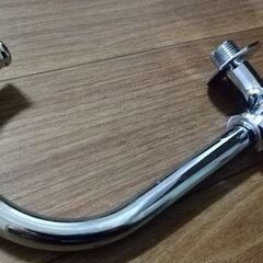 三栄水栓/SANEI 水栓金具【JA265-13】ミニセラ横形ツル首自在水栓の画像