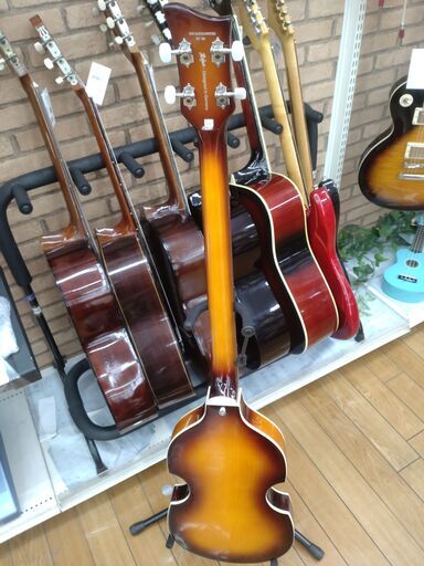 Hofner バイオリンベース B-BASS hi-series