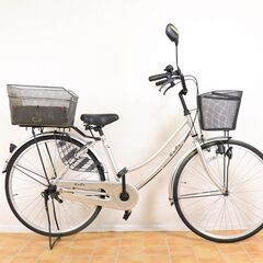 HMH67 SaLa サラ 自転車 26インチ ママチャリ カゴ...