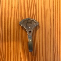 【真鍮製フック３個セット】ヨーロッパアンティーク調 シェルフックの画像