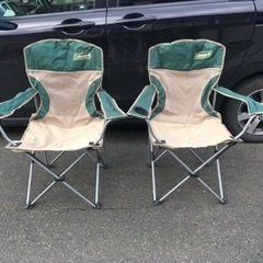 【決まりました】Coleman チェア 2つセット