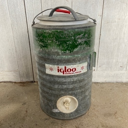ビンテージ igloo イグルー ウォータージャグ  クーラー 3GAL メタル