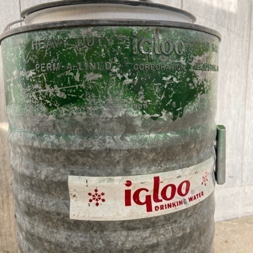 ビンテージ igloo イグルー ウォータージャグ  クーラー 3GAL メタル