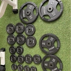 ホームジムセット　ベンチ角度変更可、脚トレ可の画像