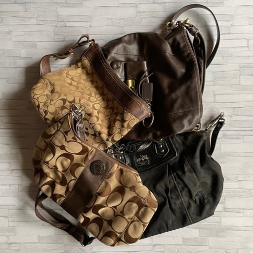 【4点セット】COACH バッグ まとめ売り【バラ売り相談可】