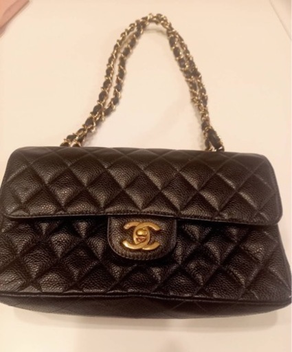 ☆CHANEL キャビアスキンショルダーバッグ