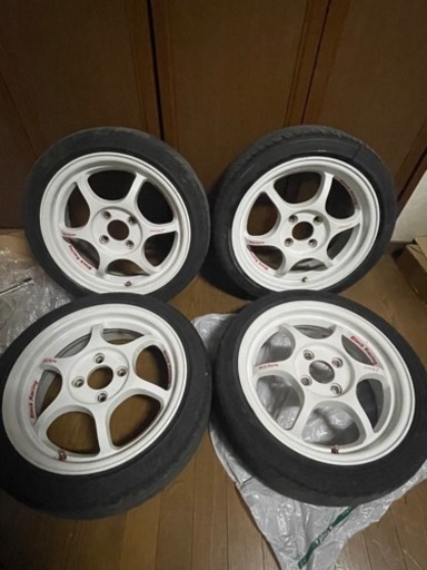 ブラックレーシング　N1 Pro15インチ 4穴 PCD100 5.5j +47