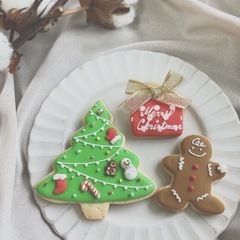 アイシングクッキー親子クリスマスレッスン