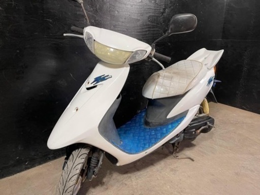 買取強化中！！★お支払い総額4.5万円★ ヤマハ ジョグ エボ仕様 SA16J フロントディスクブレーキ！エナメルシート！カスタムベースに♪ 関東圏内即日配送可能です！