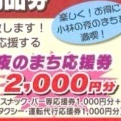 小林市 プレミアム商品券12000円分