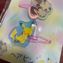 ピカチュー　ミミッキュ　ヘアピン　未使用