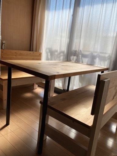 手作りダイニングセット