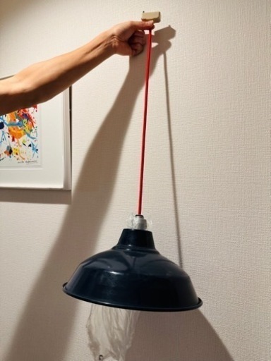 （値下げしました）ホーロー照明