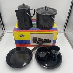 (新品未使用)アウトドア ビンテージ 調理器具11点セット