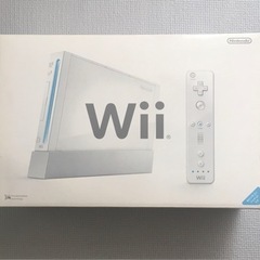 【受渡者様決定・取引終了】Nintendo Wii 本体　箱ありの画像