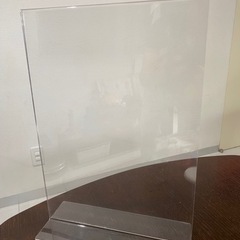 自立型飛沫防止用　アクリルパーテーション