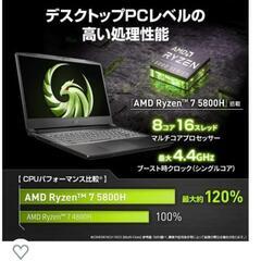 ゲーミングノートPC　ミドルスペック